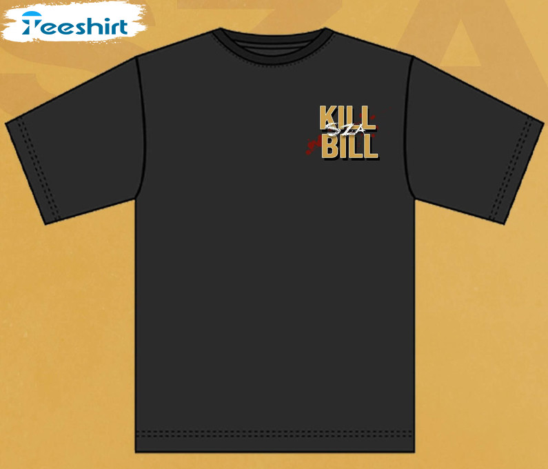 Sza Kill Bill Album Shirt, Trendy Sweater Short Sleeve