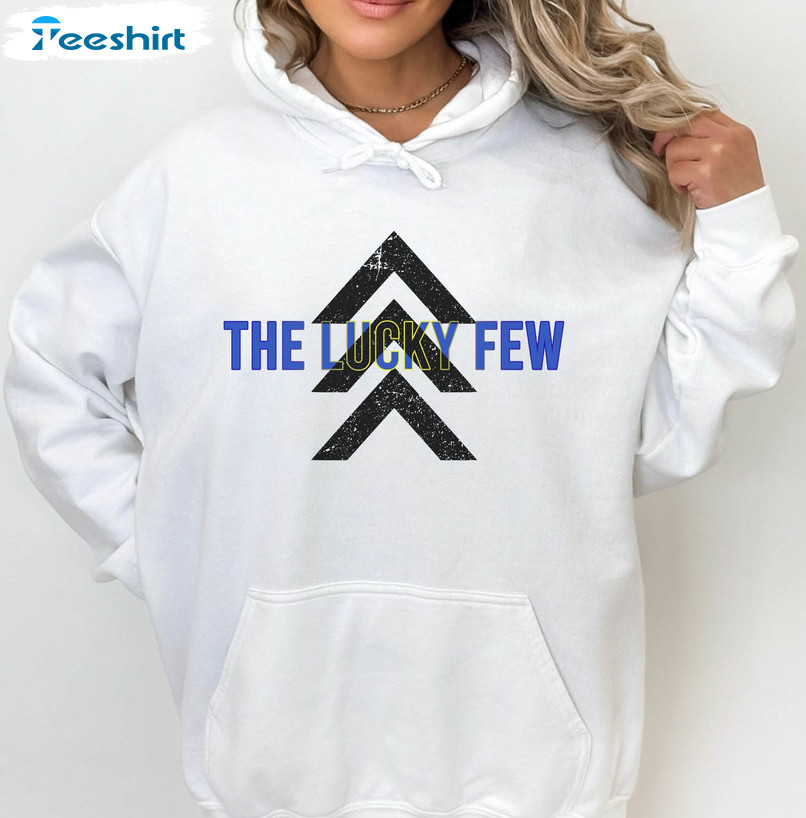 The Lucky Few Trendy Shirt, Down Syndrome Awareness Long Sleeve Unisex Hoodie