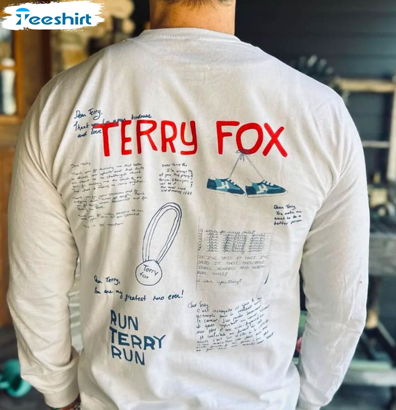 Ryan Reynolds The Terry Fox Run T Shirt - Jolly Family Gifts