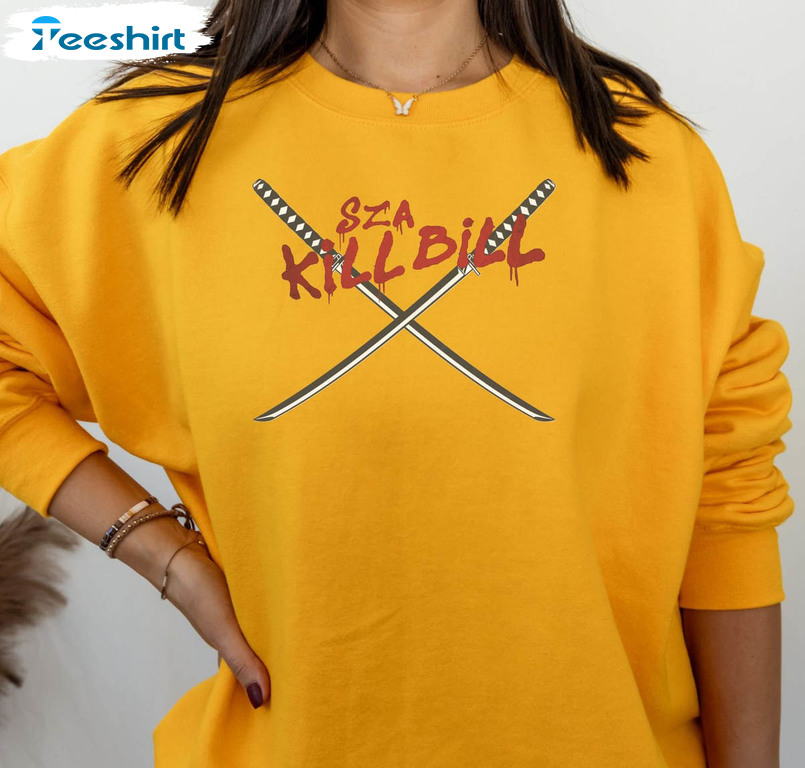 Sza Kill Bill Sweatshirt, Sza Concert Unisex T-shirt Short Sleeve