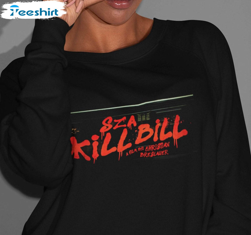 Sza Kill Bill Vintage Shirt, Trendy Sza Sos Short Sleeve Tee Tops