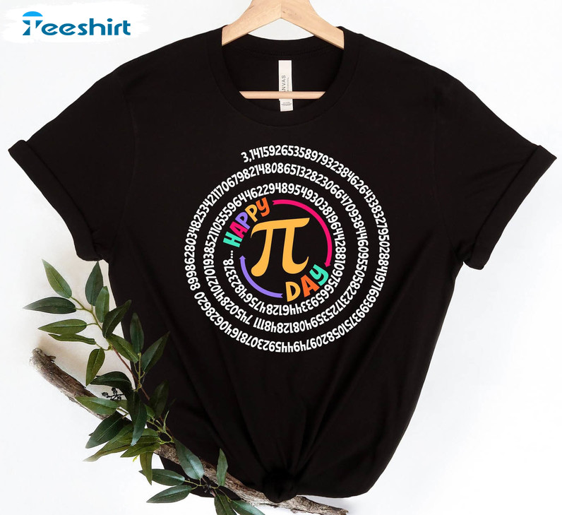 Happy Pi Day Shirt , Math Teacher Lover Short Sleeve Sweater