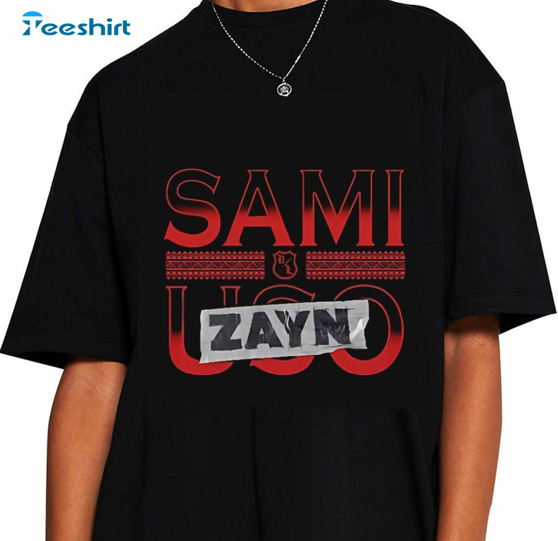 Sami Zayn Uso Shirt, Sami Zayn At Elimination Chamber Short Sleeve Long Sleeve