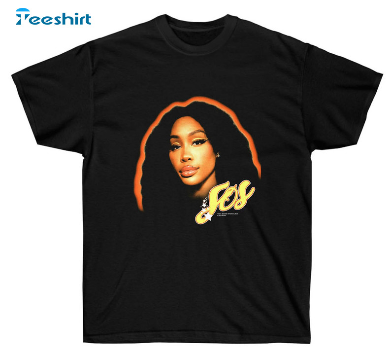 Sza Sos Vintage Shirt, Trendy Unisex T-shirt Short Sleeve