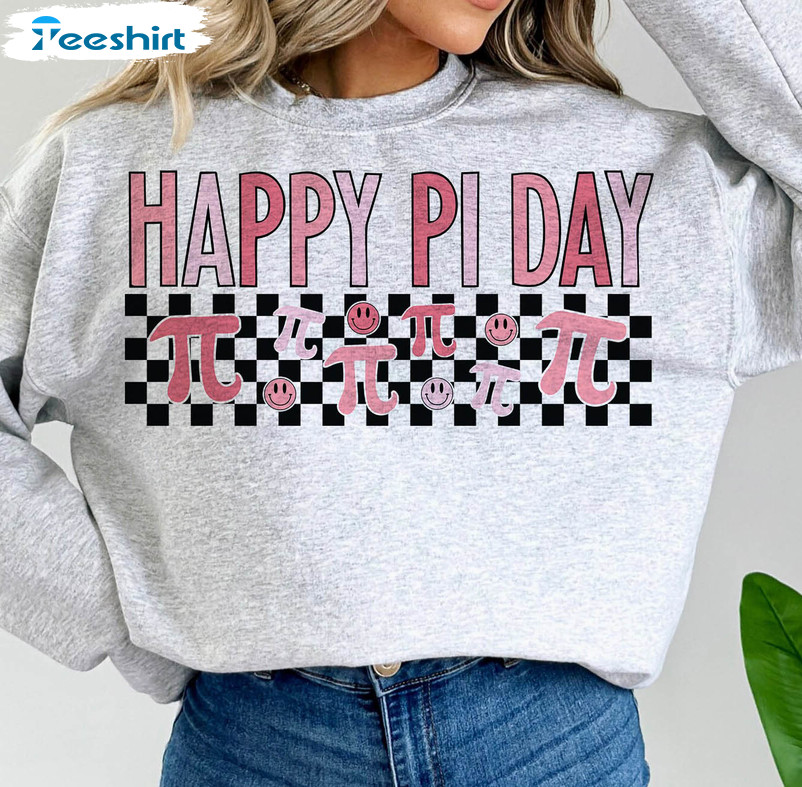 Happy Pi Day Vintage Shirt, Math Teacher Long Sleeve Unisex Hoodie