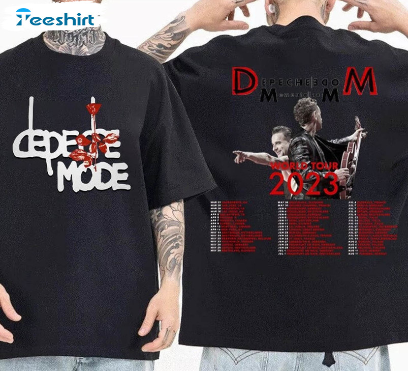 2023 Depeche Mode Memento Mori Shirt, Depeche Mode Tour 2023 Long Sleeve Tee Tops