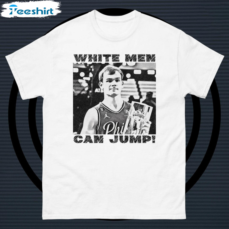 White Men Can Jump All Star Game 2023 Trendy Shirt, Mac Mcclung Short Sleeve Sweater