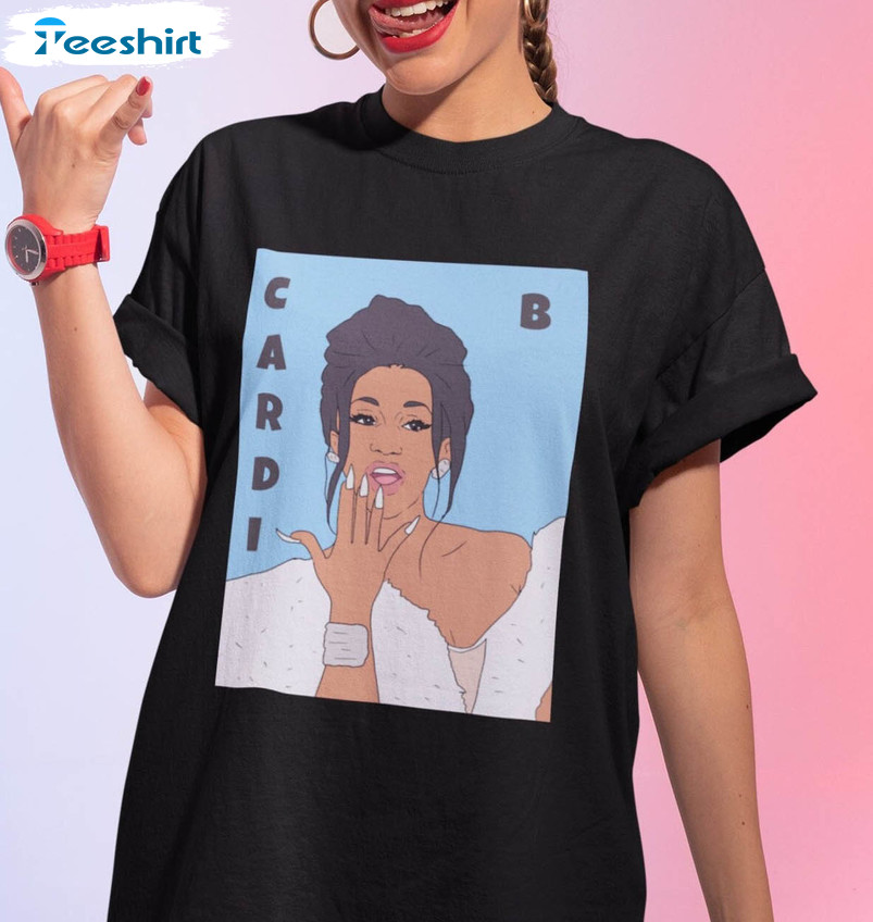 Cardi B Funny Shirt, Cardi B And Offset Mcdonalds Unisex Hoodie Short Sleeve