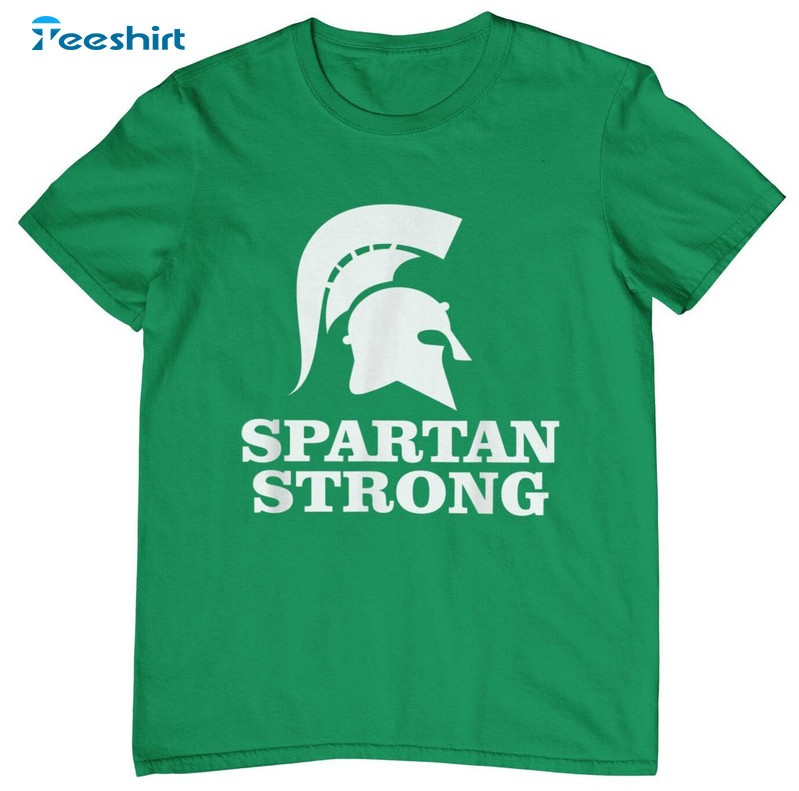 Spartan Strong Trending Shirt, Spartan Strong Warrior Short Sleeve Tee Tops