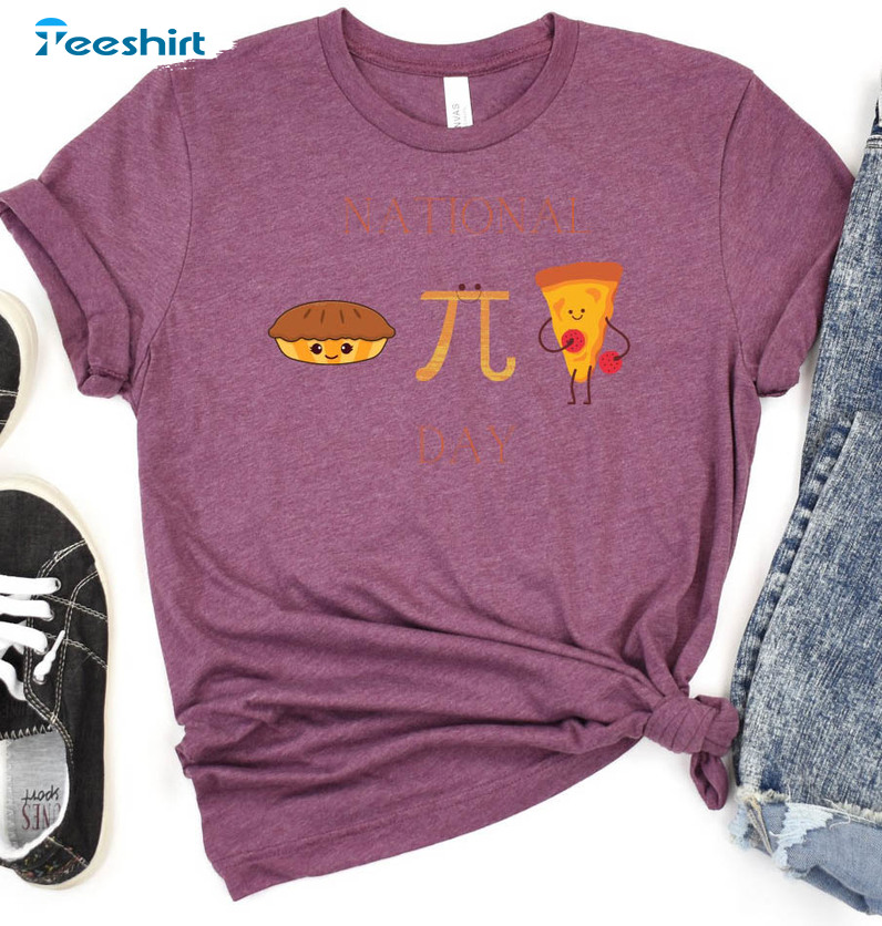 Pi Day Cute Shirt, Pi Pizza Lover Unisex T-shirt Unisex Hoodie