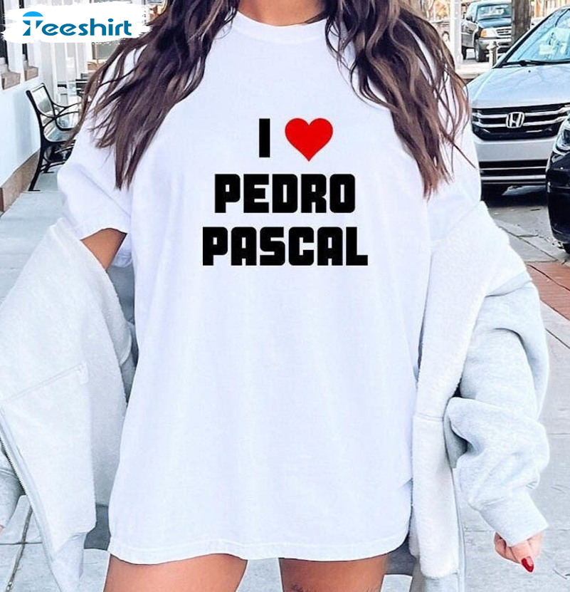 Pedro Pascal Movie Tv Shirt, Trendy Long Sleeve Unisex T-shirt