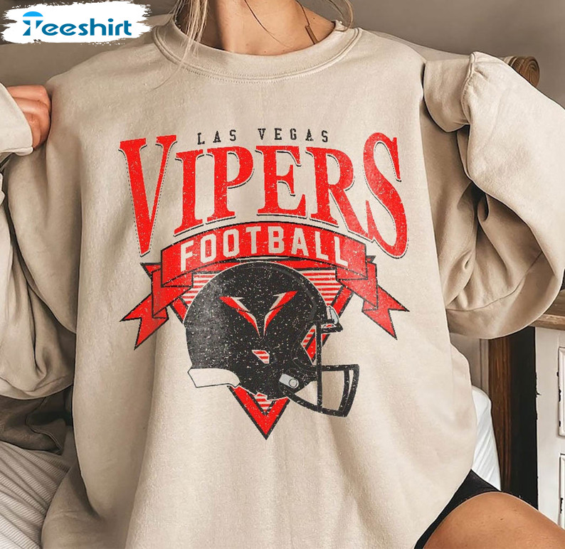 Las Vegas Vipers Shirt, American Football Unisex T-shirt Unisex Hoodie