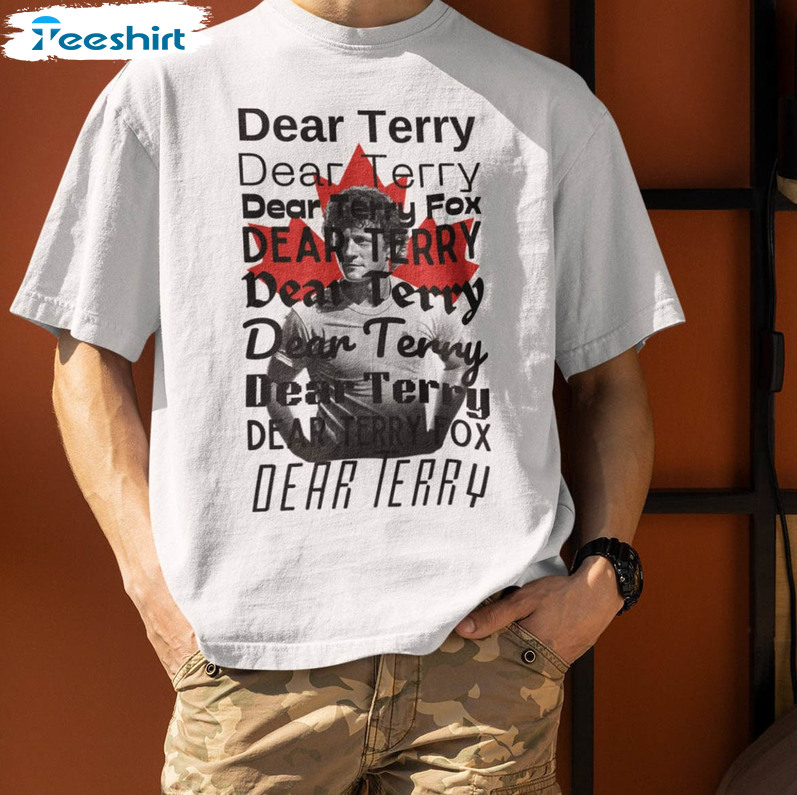 Ryan Reynolds Terry Fox Trendign Shirt, Terry Fox Run Unisex Hoodie Short Sleeve