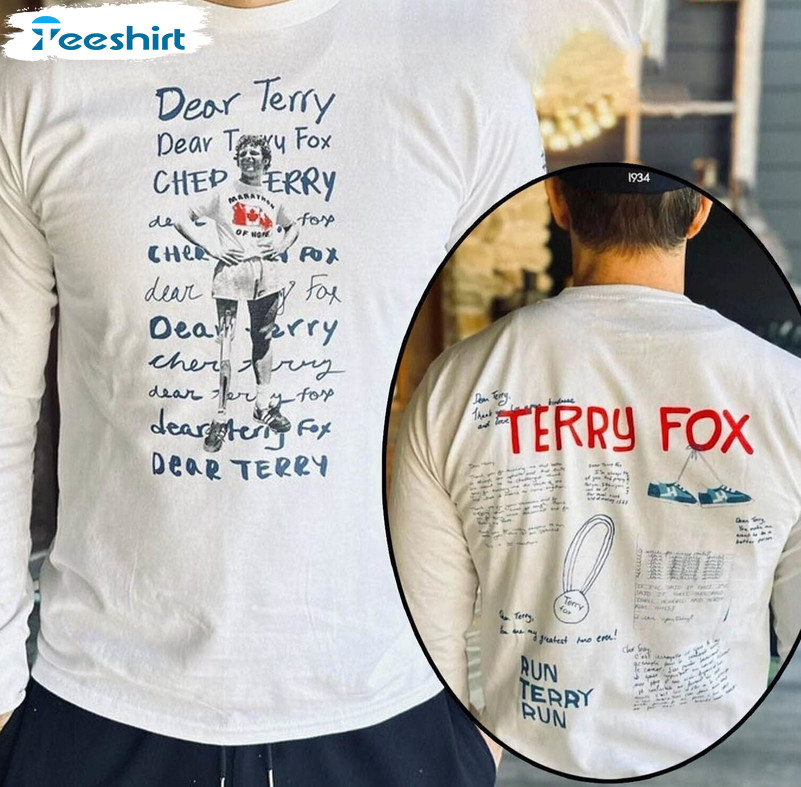 Ryan Reynolds Terry Fox Shirt, Terry Fox Run Trending Unisex Hoodie Crewneck