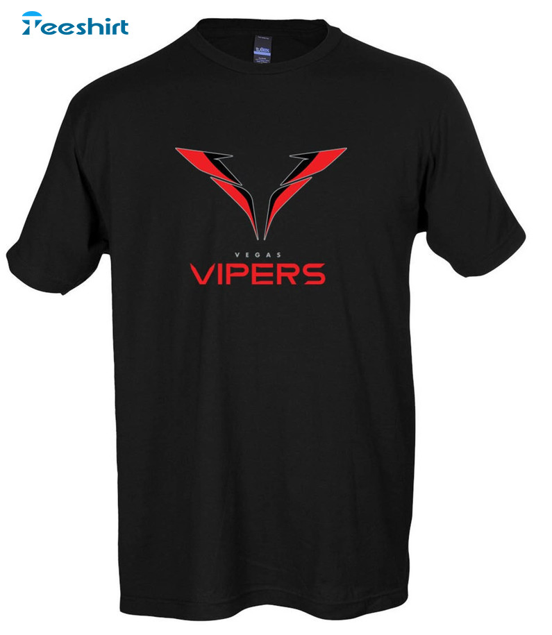 Las Vegas Vipers New Xfl Team Shirt, Trendy Unisex T-shirt Short Sleeve