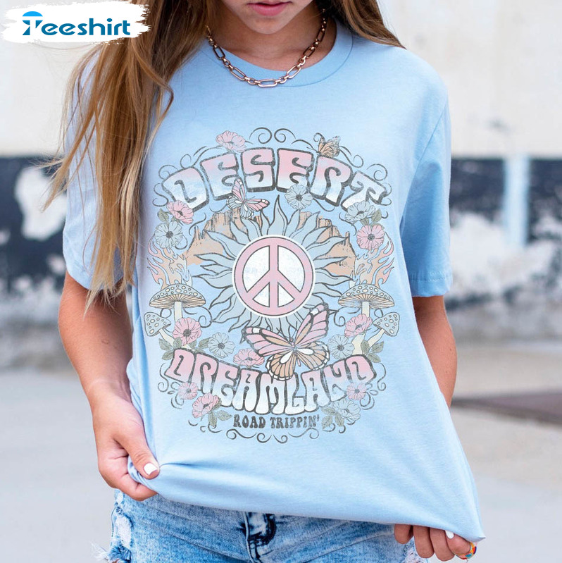 Vintage Desert Vibes Adventure Shirt, Southwest Long Sleeve Sweatshirt