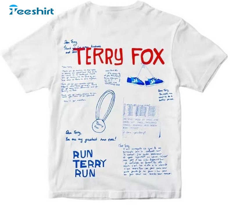 Ryan Reynolds Terry Fox Trendy Shirt, Dear Terry Crewneck Unisex Hoodie