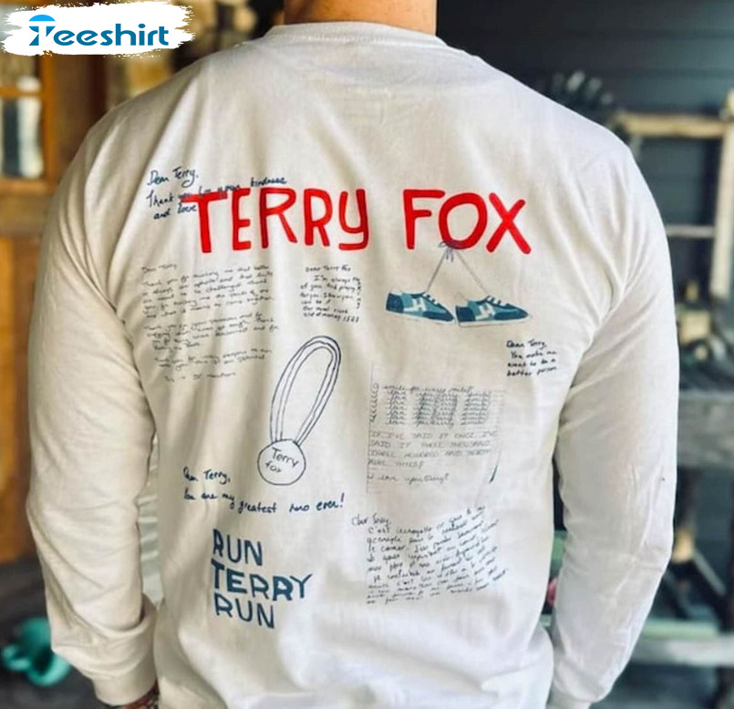 Terry Fox Run Trendy Shirt, Vintage Ryan Reynolds Terry Fox Tee Tops Unisex Hoodie