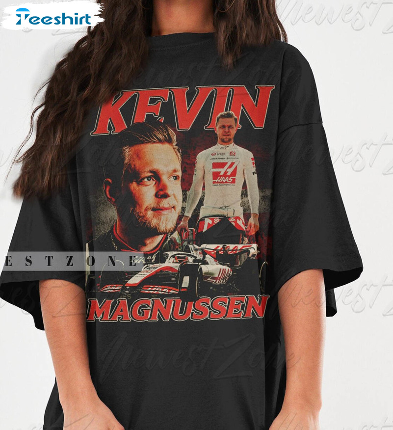 Kevin Magnussen Shirt, Driver Racing Championship Formula One Unisex T-shirt Long Sleeve