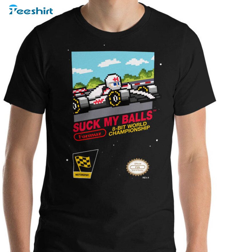 Kevin Suck My Balls Magnussen Haas Racing Formula 1 Shirt, Trendy Motorsport Racing Long Sleeve Unisex T-shirt