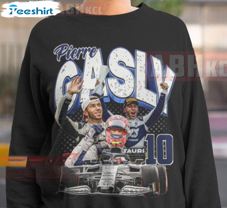 Pierre Gasly Shirt, Trendy Long Sleeve Unisex T-shirt