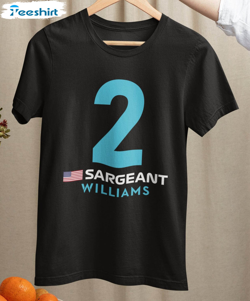 Logan Sargeant Williams Trendy Shirt, Formula 1 Crewneck Unisex T-shirt