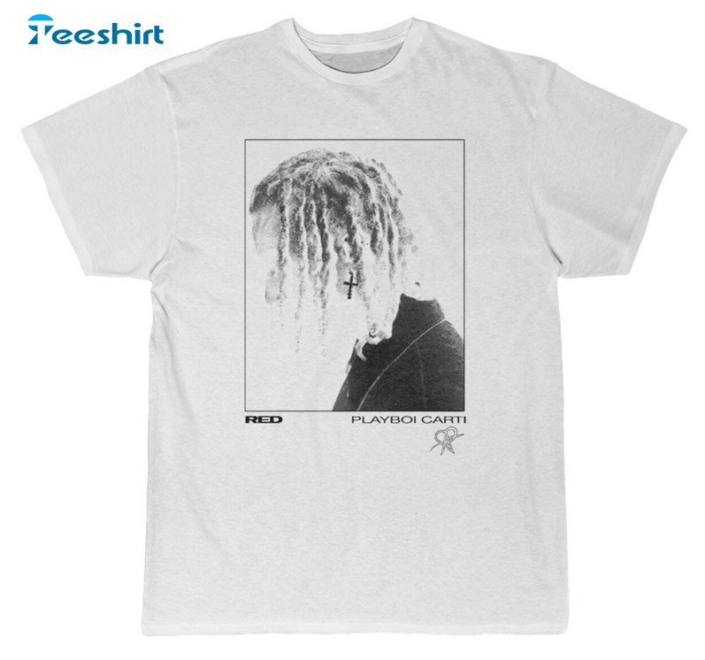 Playboi Carti Ecstasy Of The Vampires Shirt, Trendy Short Sleeve Crewneck