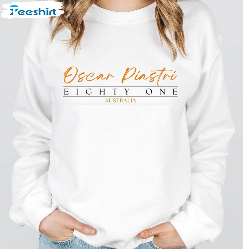 Oscar Piastri Sweatshirt, Formula 1 2023 Unisex T-shirt Unisex Hoodie