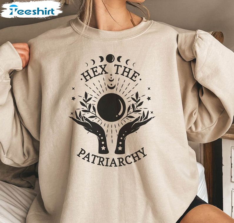 Hex The Patriarchy Sweatshirt, Smash The Patriarchy Unisex Hoodie Crewneck