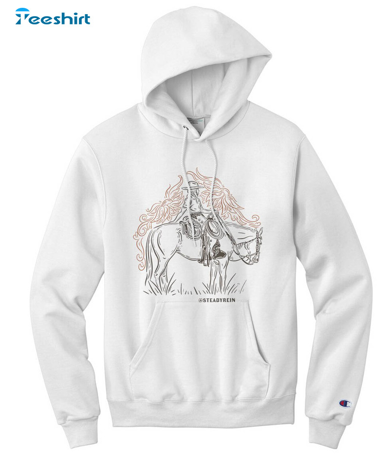 Bridle Horse Shirt, Trendy Short Sleeve Unisex T-shirt