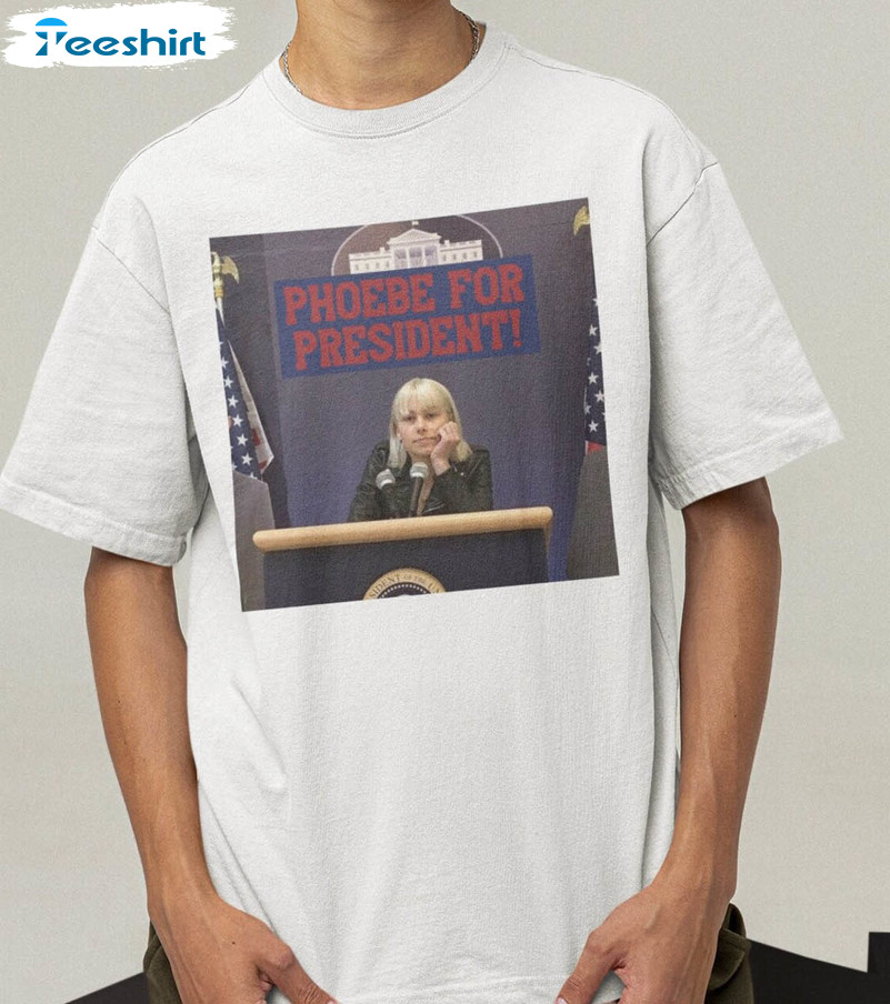 Phoebe Bridgers For President Shirt, Funny Music Long Sleeve Unisex Hoodie