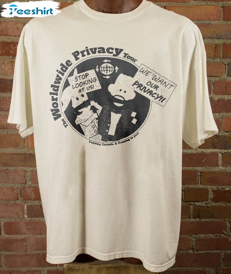 South Park World Wide Privacy Tour Harry Megan Men's Unisex Softstyle  T-Shirt