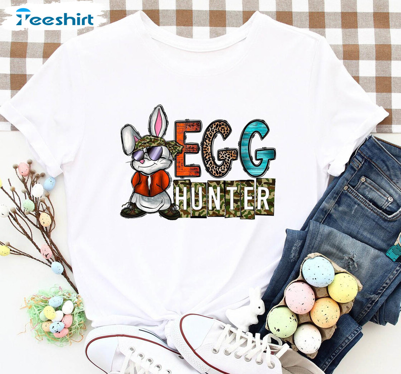 Easter Egg Hunter Funny Shirt, Cute Easter Unisex T-shirt Crewneck