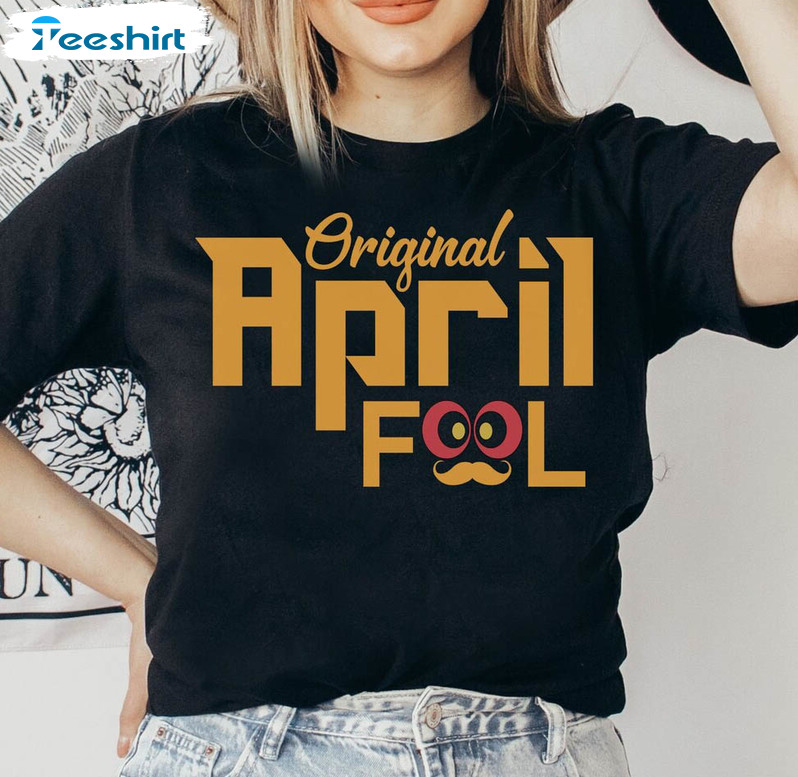 April Fools Day Trendy Shirt, Vintage April Fools Day Crewneck Unisex Hoodie