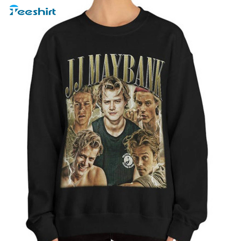 Jj Maybank Outer Banks Sweatshirt, Vintage Banks Pogue Life Long Sleeve Unisex Hoodie