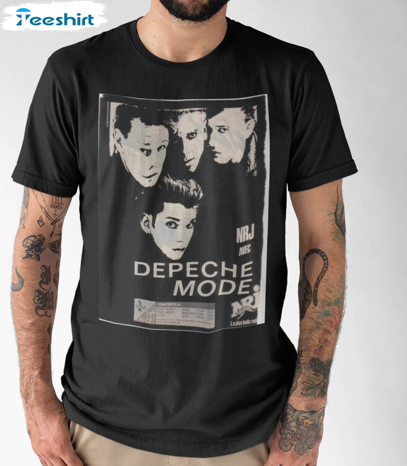 Depeche Mode Vintage Shirt, Violator Tour Unisex T-shirt Long Sleeve