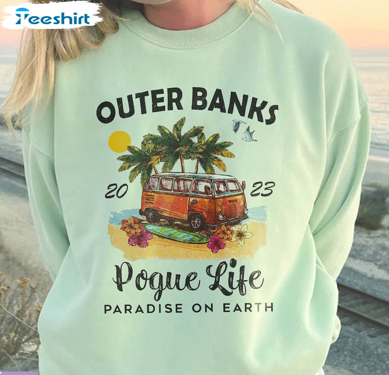 Outer Banks Vintage Shirt, Pogue Life Tv Show Jj Maybank Unisex T-shirt Long Sleeve