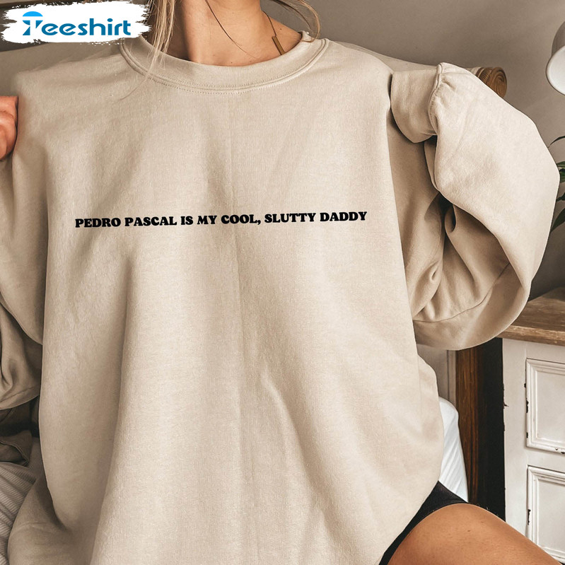 Pedro Pascal Funny Shirt, Last Of Us Pedro Pascal Long Sleeve Unisex Hoodie