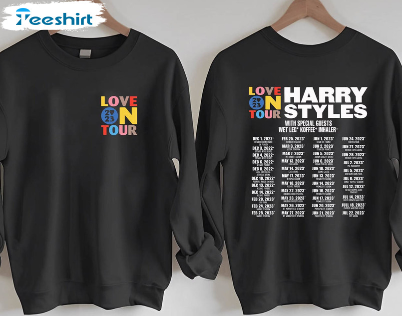 Harry Tour 2023 Trendy Shirt, Retro Pop Music Tee Tops Unisex Hoodie