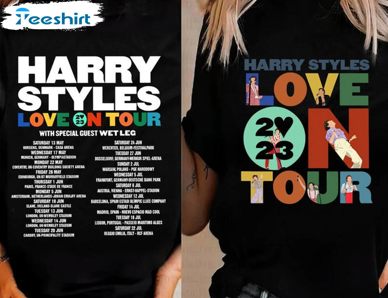 Harry Tour 2023 Shirt, Trendy Love On Tour 2023 Crewneck Unisex Hoodie