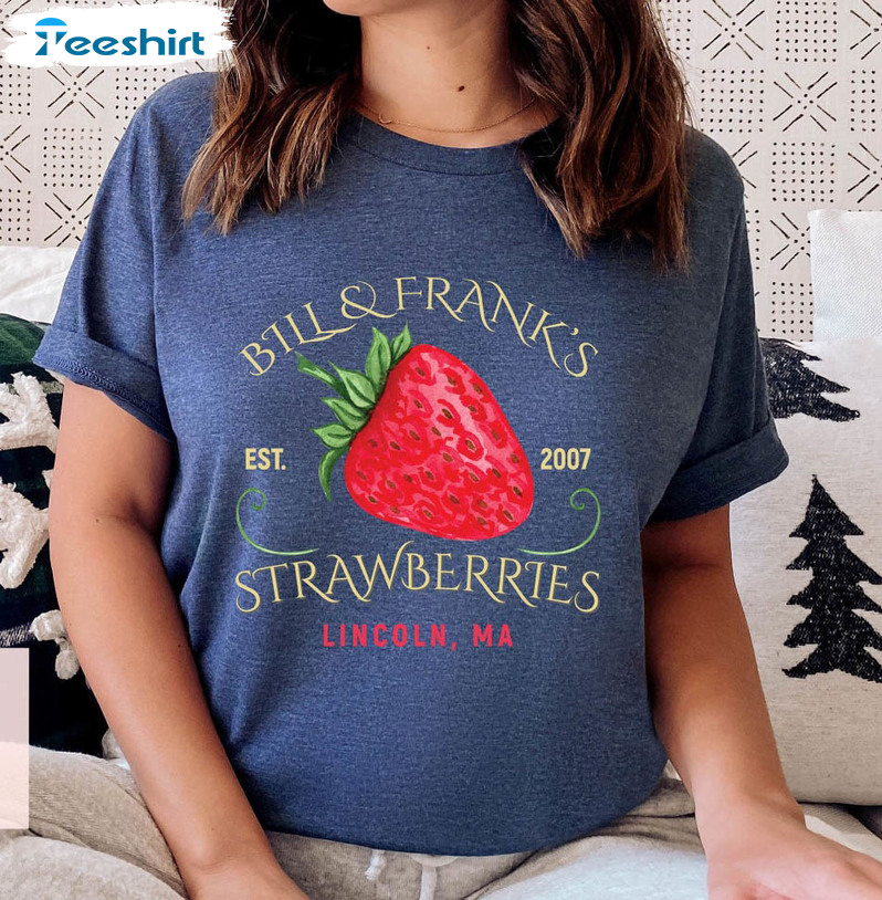 Bill And Franks Strawberries Lincoln Shirt, Strawberries Video Game Unisex Hoodie