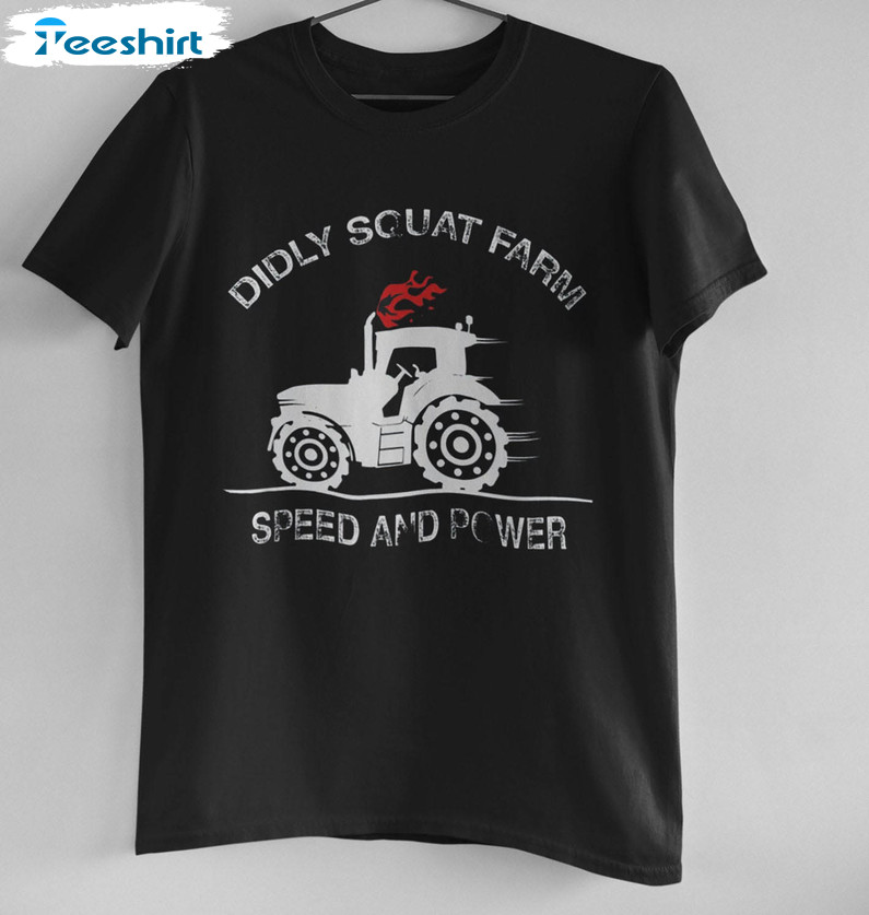 Diddly Squat Farm Shirt, Vintage Speed And Power Sweatshirt Unisex Hoodie