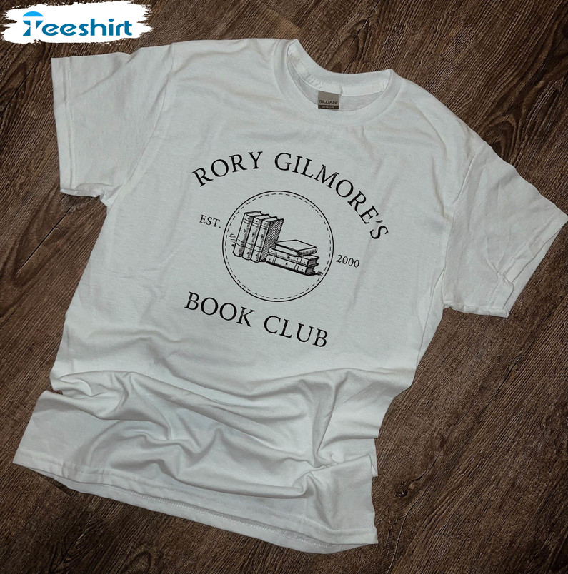 Rory Gilmore Book Club Shirt, Trendy Long Sleeve Unisex T-shirt