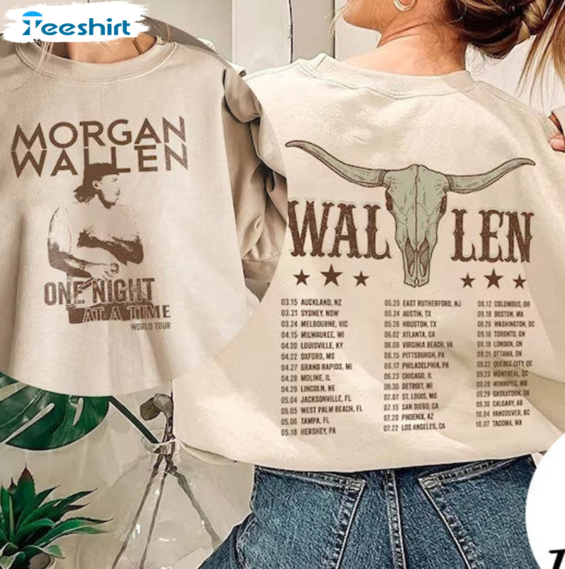 Morgan Wallen Trendy Shirt, Country Music Unisex T-shirt Short Sleeve