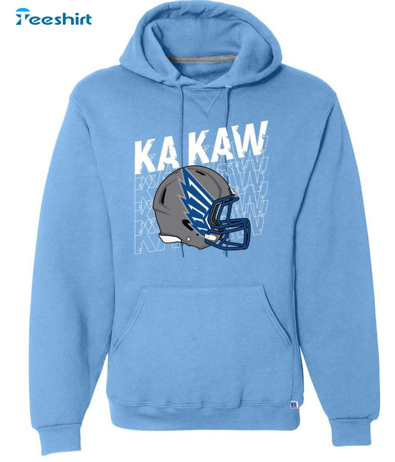 St. Louis Battlehawks Shirt, Ka Kaw Helmet Sweater Long Sleeve