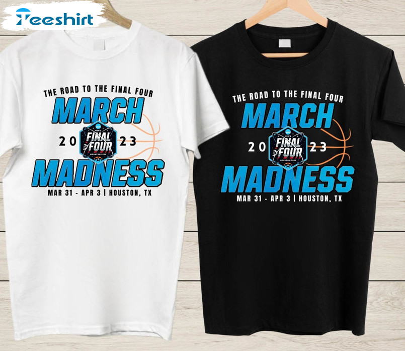 Vintage March Madness 2023 Shirt, Basketball Trendy Unisex T-shirt Short Sleeve