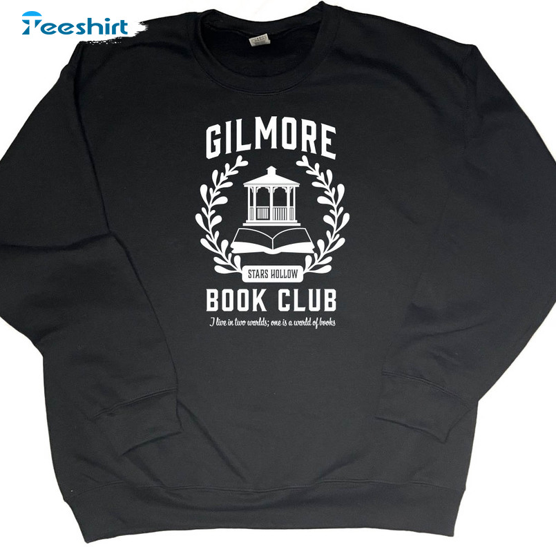 Book Club Trendy Shirt, Vintage Rory Gilmore Book Club Sweater Short Sleeve