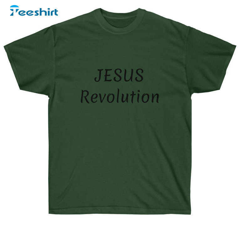 Jesus Revolution Shirt, Trendy Unisex T-shirt Long Sleeve