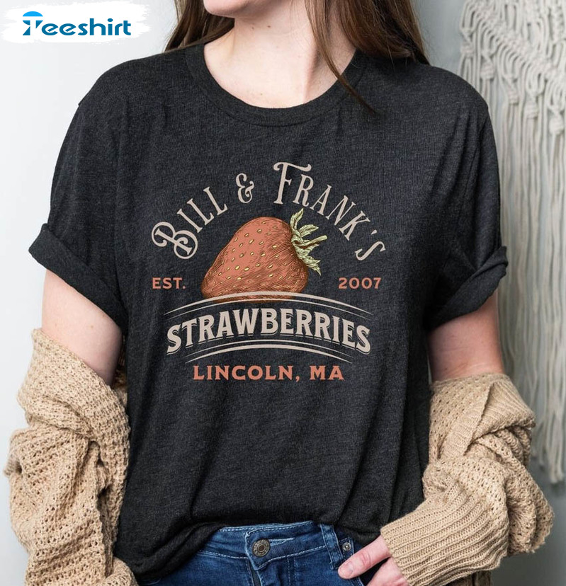 Bill And Frank Strawberry Trendy Shirt