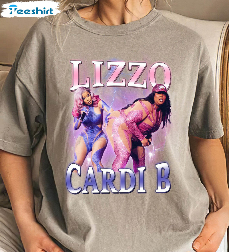 Lizzo And Cardi B Shirt, Lizzo Special Tour Sweatshirt Short Sleeve